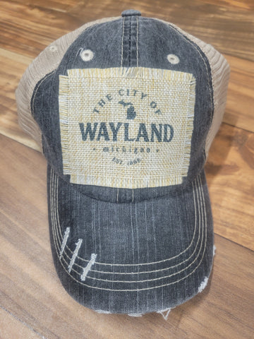 The City Of Wayland Patch Hat