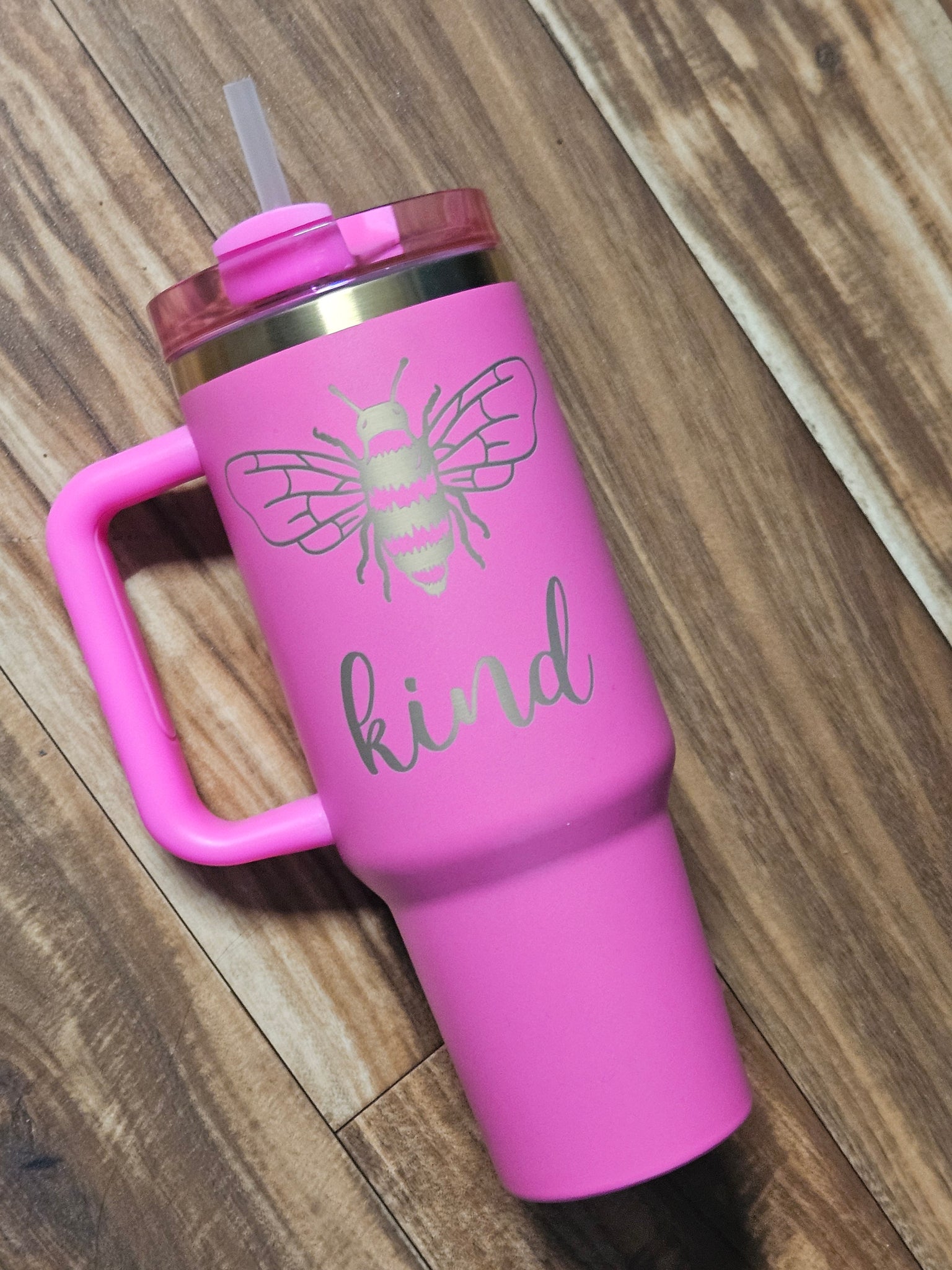 40oz Tumbler - Bee Kind