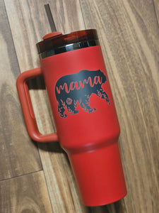 40oz Tumbler - MAMA Bear