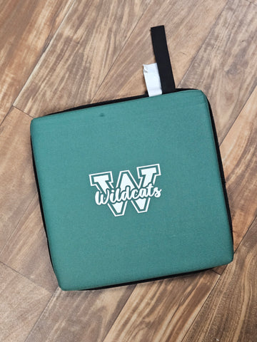 Wildcats W - Stadium Cushion - Forest Green