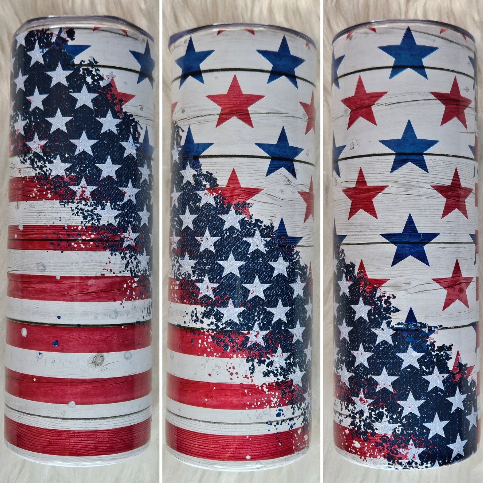 Stars & Stripes American Flag Tumbler