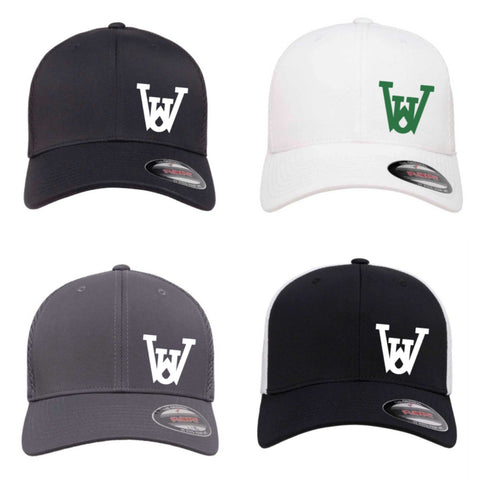 WUS Logo - Fitted Flexfit Airmesh Hat