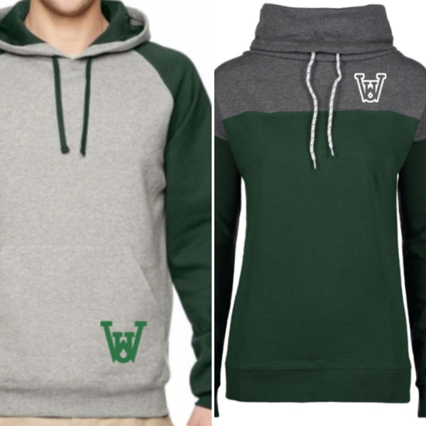 Wildcats WU - Forest Green Color Block