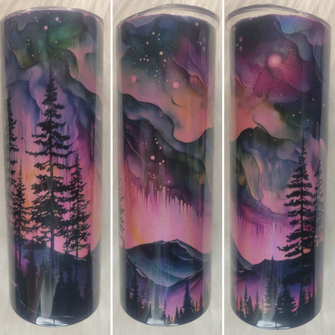 Northern Lights Tumbler (Vibrant Series)