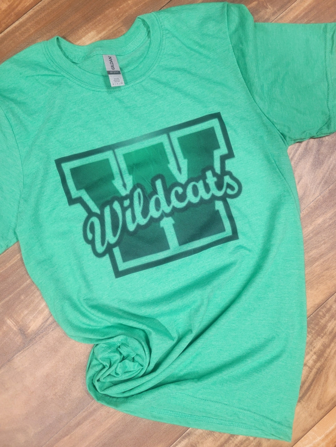 Wildcats W - Kelly Green T