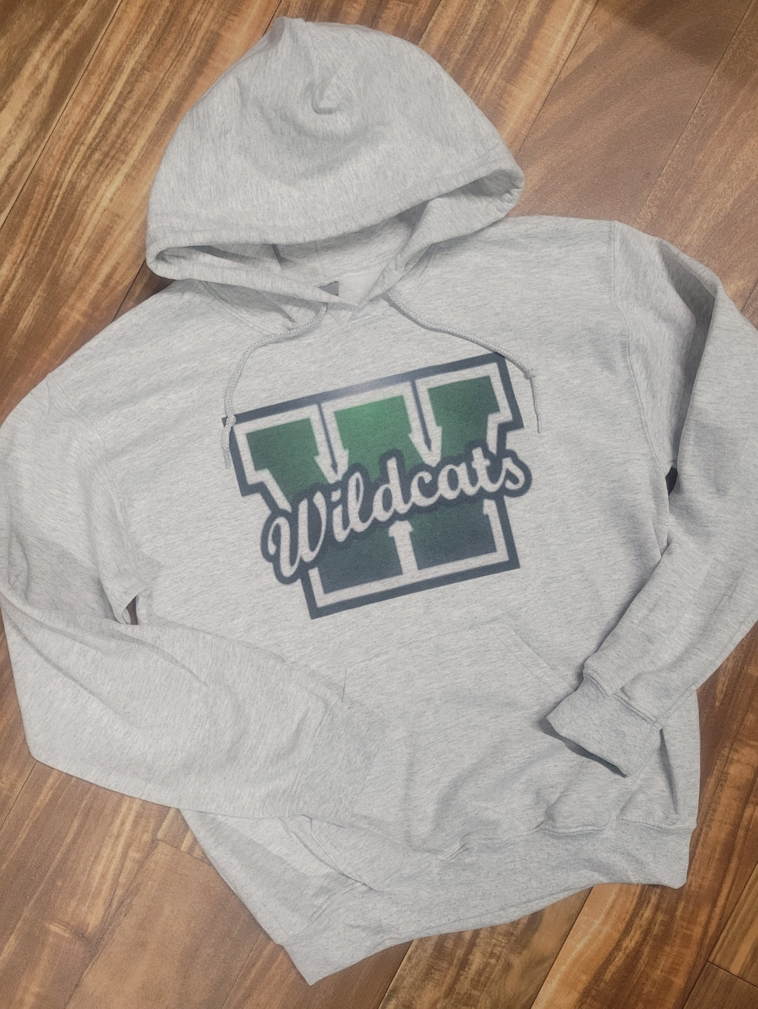 Wildcats W - Grey Hoodie