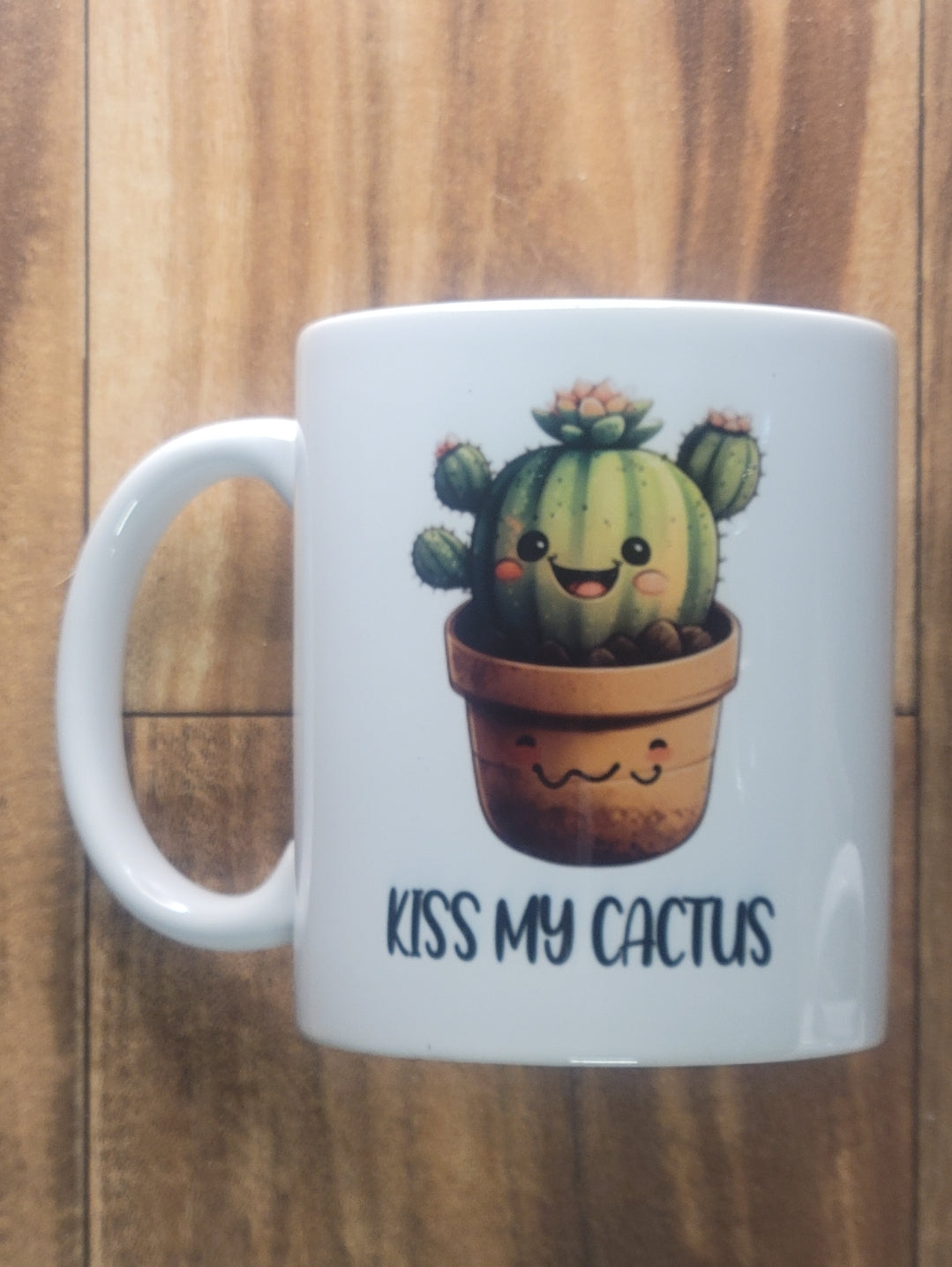 Kiss my Cactus (Succulent) Mug