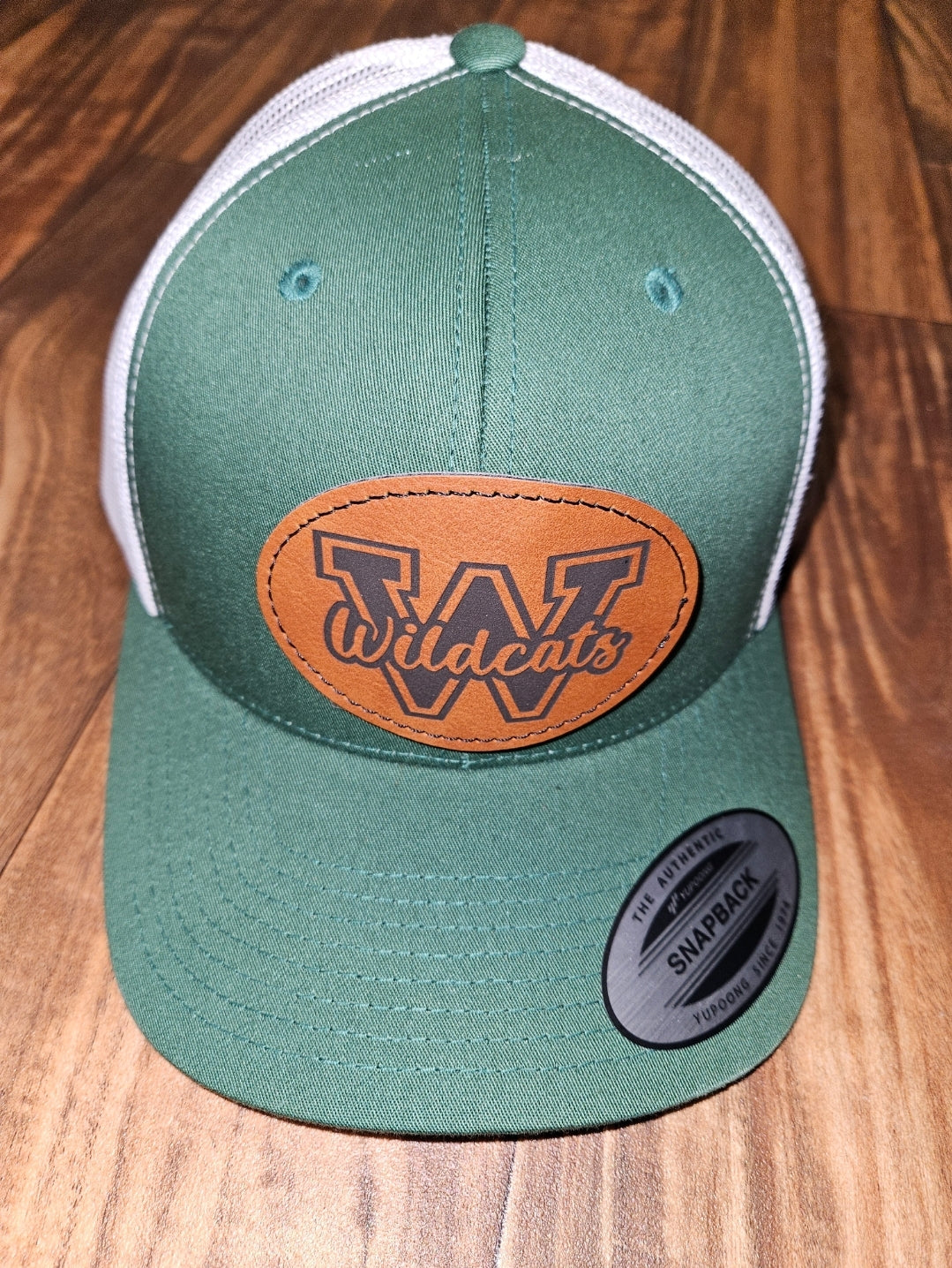 Wildcats W - Forest Green Snapback Hat