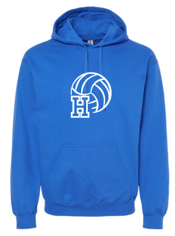 Hopkins Volleyball - Logo Outline - Hopkins Spirit Gear