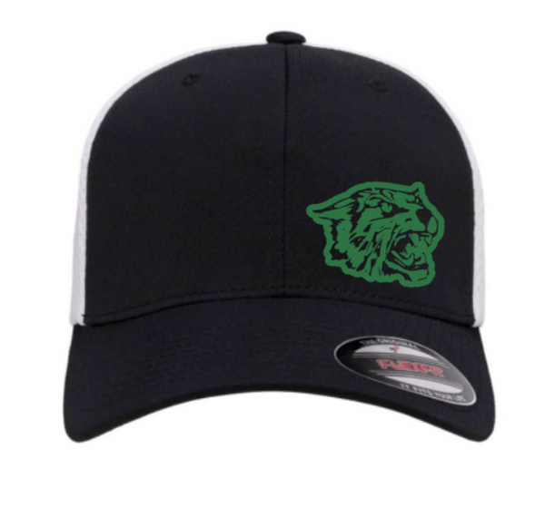 Wildcats Mascot - Fitted Flexfit Airmesh Hat