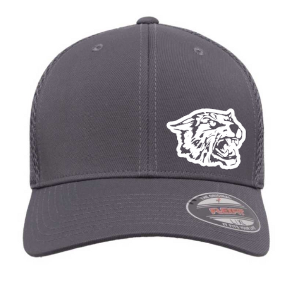 Wildcats Mascot - Fitted Flexfit Airmesh Hat