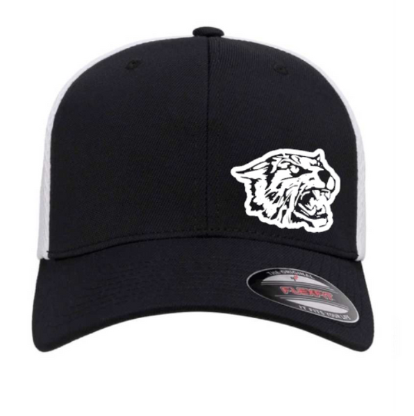 Wildcats Mascot - Fitted Flexfit Airmesh Hat