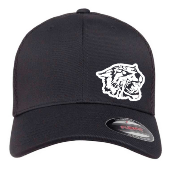 Wildcats Mascot - Fitted Flexfit Airmesh Hat