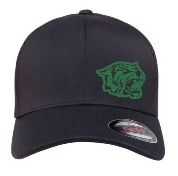 Wildcats Mascot - Fitted Flexfit Airmesh Hat