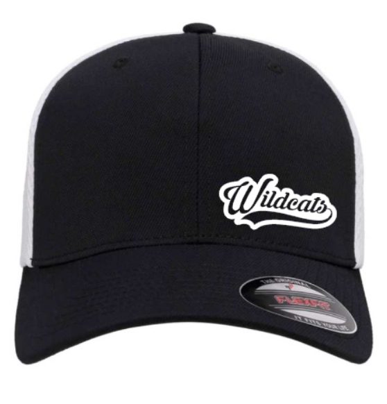 Wildcats Retro - Fitted Flexfit Airmesh Hat