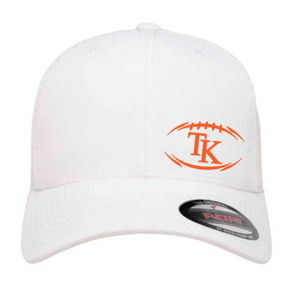 TK Football Outline - Fitted Flexfit Airmesh Hat