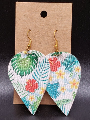 Petal Earrings - Floral