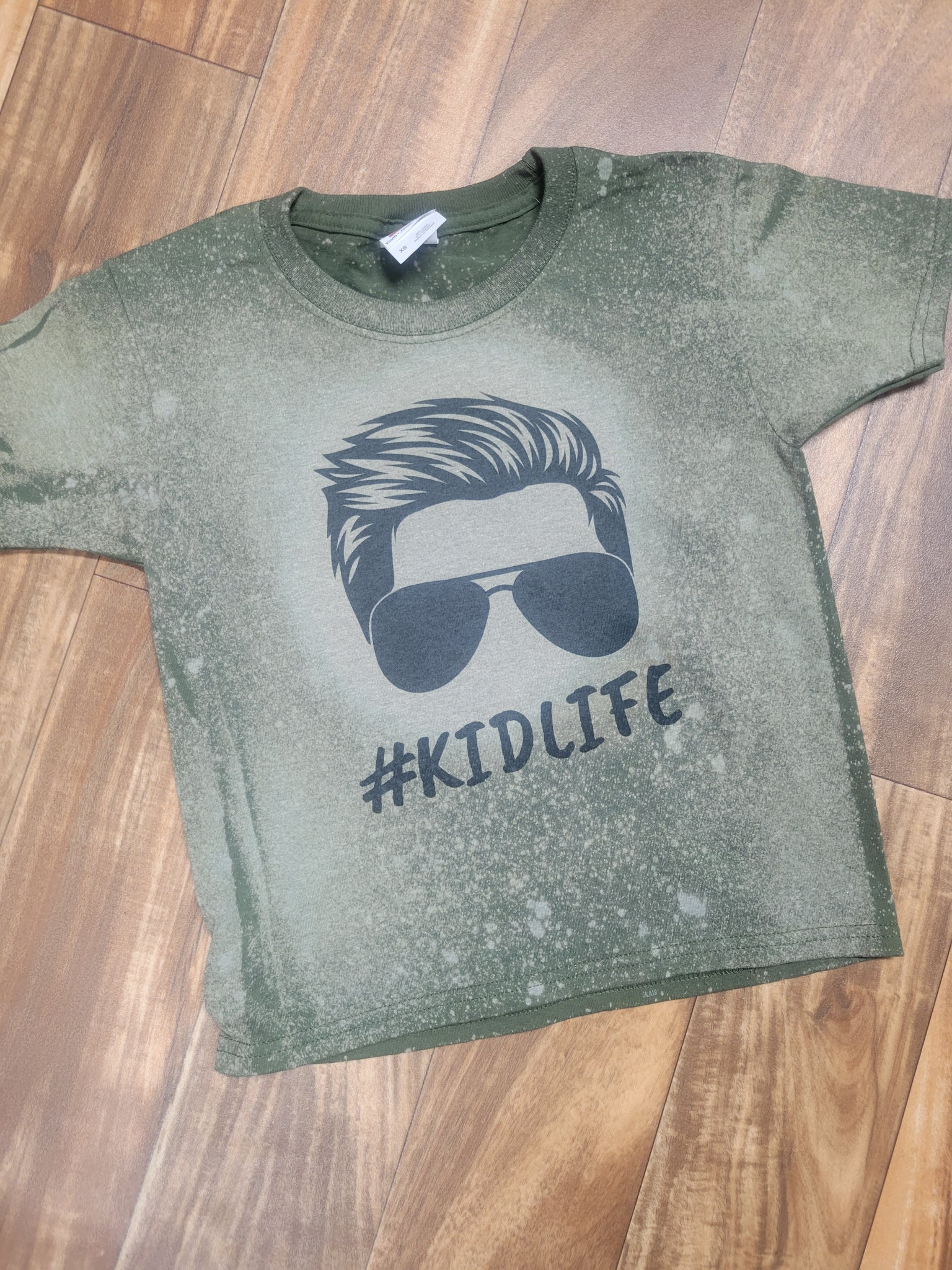 #KIDLIFE boy bleached (Youth) Graphic T