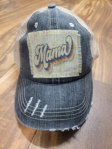 Mama Retro Patch Hat