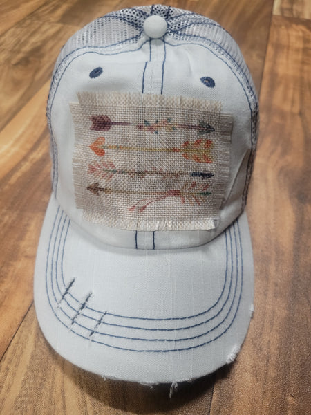 Boho Arrows Patch Hat